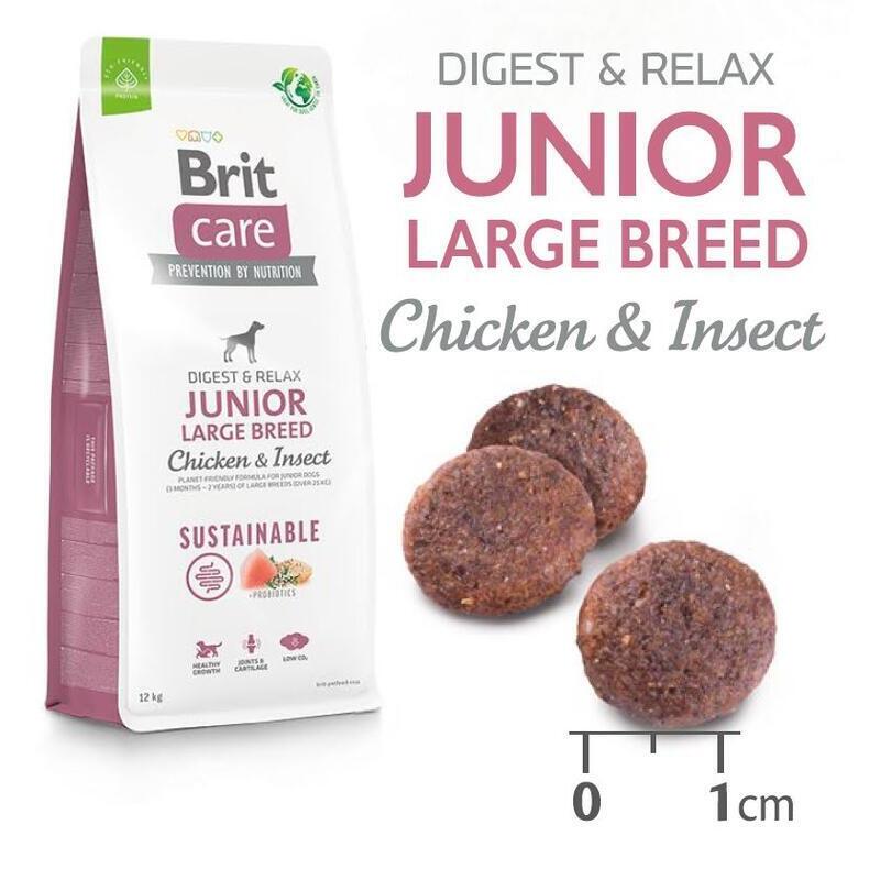 Brit Care Dog Sustainable Junior Large Breed 12 kg 