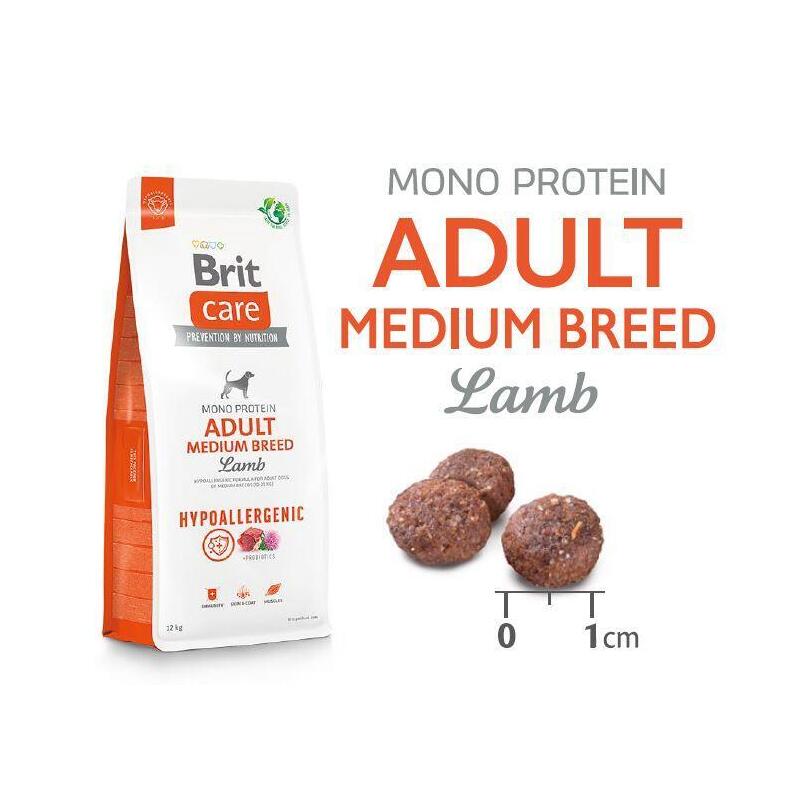 Brit Care Dog Hypoallergenic Adult Medium Breed 12 kg