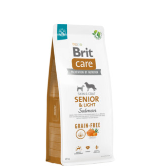 Brit Care Dog Grain-free Senior & Light Salmon 12 kg