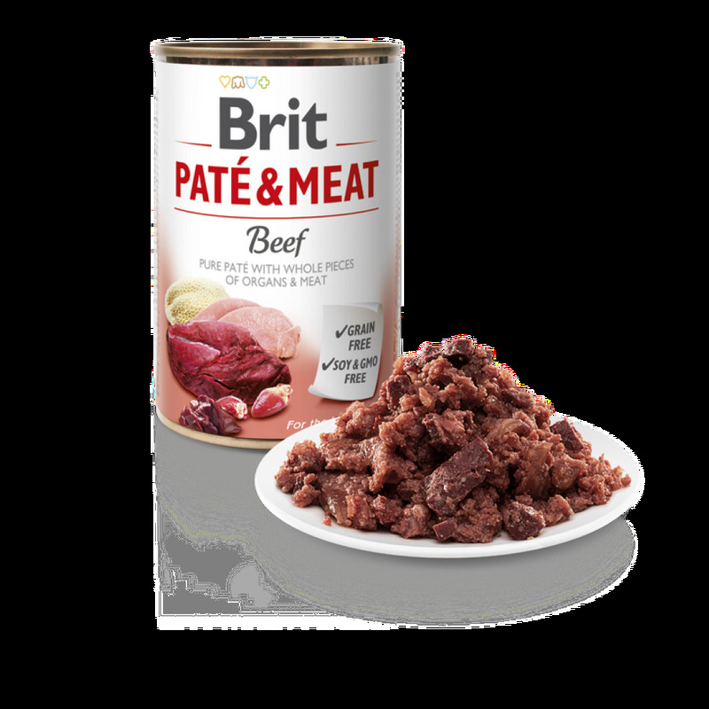 Brit Paté & Meat Dog Beef 400 g 