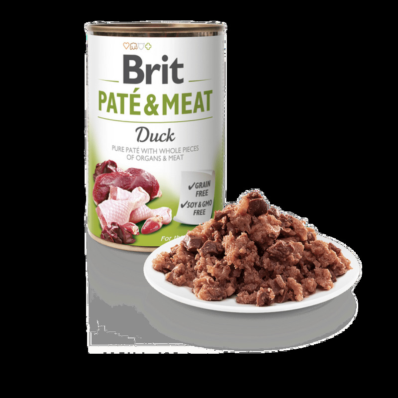 Brit Paté & Meat Dog Duck 400 g 