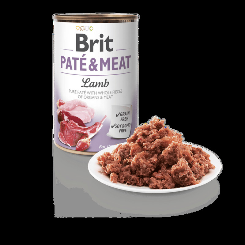 Brit Paté & Meat Dog Lamb 400 g 