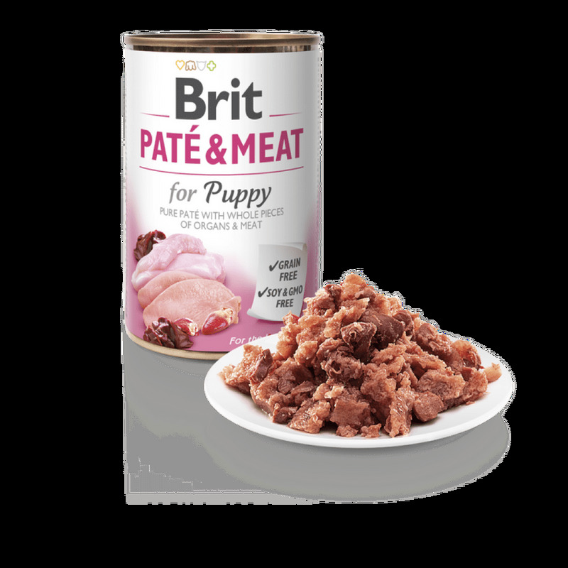 Brit Paté & Meat Puppy Chicken & Turkey 400 g