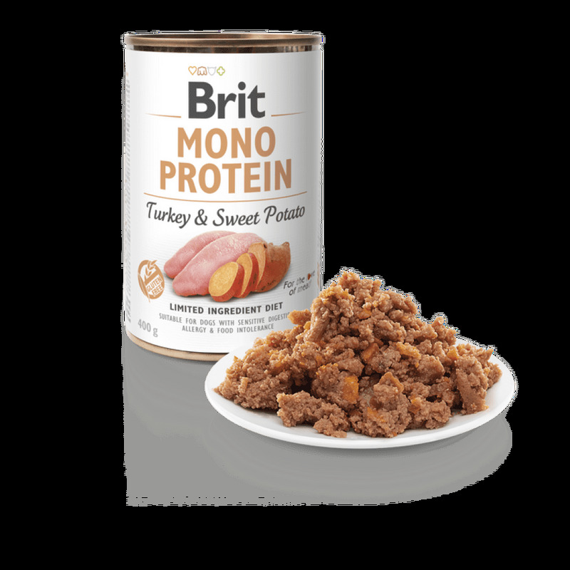 Brit Mono Protein Turkey & Sweet Potato 400 g 