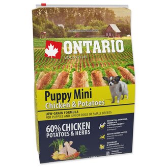 Ontario Puppy Mini Chicken & Potatoes 2,25 kg