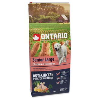 Ontario Senior Large Chicken & Potatoes 12 kg