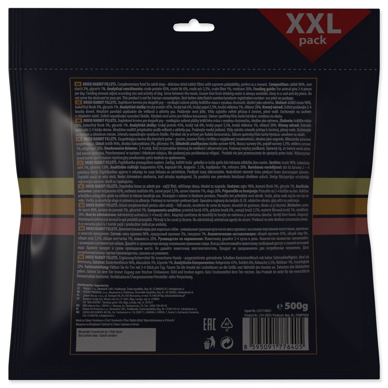 Ontario králík sušené plátky 500 g