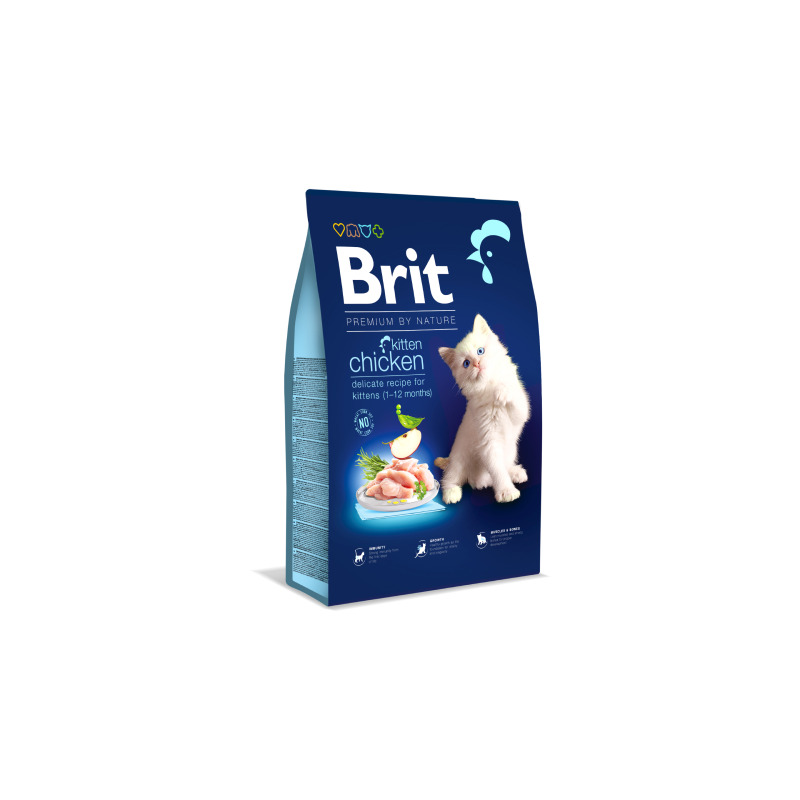 Brit Premium by Nature Cat. Kitten Chicken 8 kg