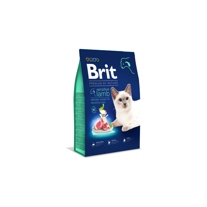 Brit Premium by Nature Cat. Sensitive Lamb 8 kg