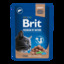 Brit Premium Cat Pouches Liver for Sterilized 100 g