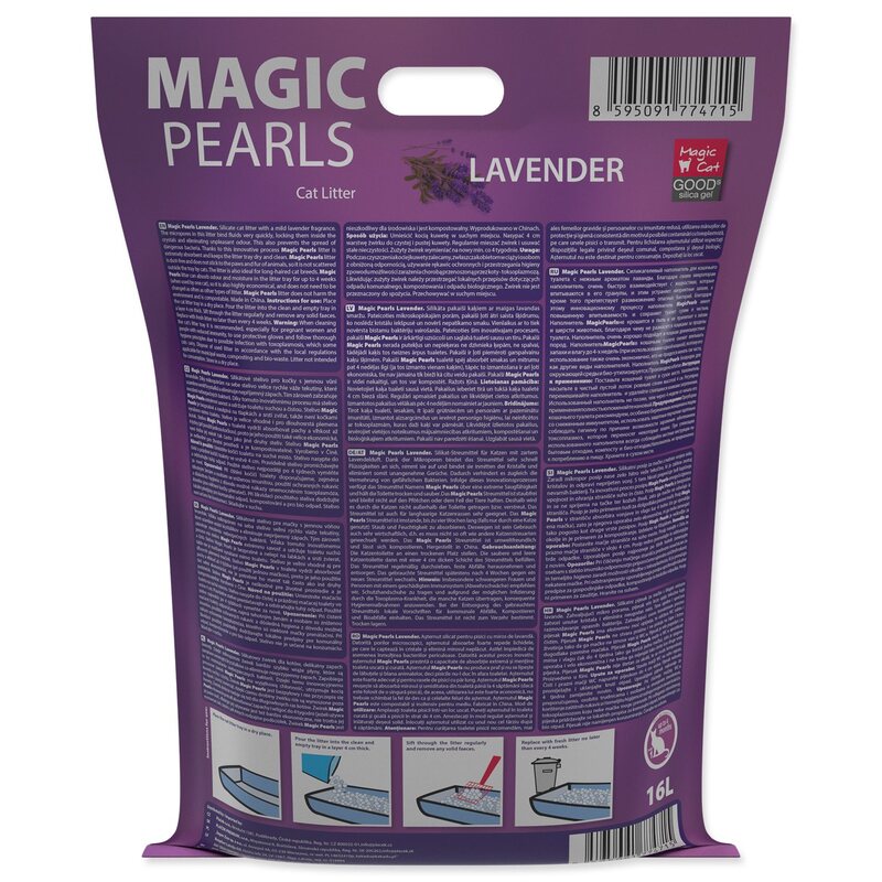 Magic Cat Magic Pearls Litter Lavender 16 l