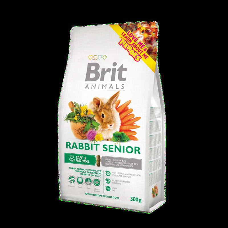 Brit Animals Rabbit Senior Complete 300 g 