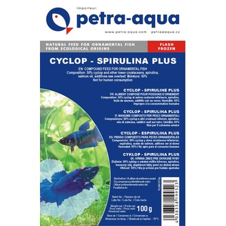 Petra-Aqua Mražený Cyklop se spirulínou 100g - BLISTR