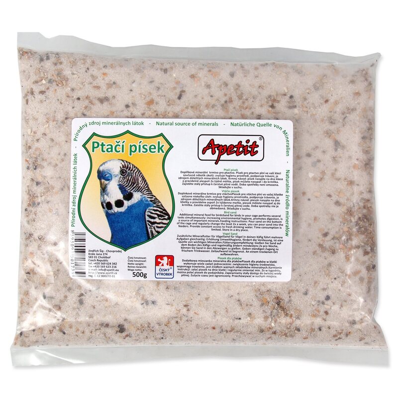 Apetit Písek pro ptáky 500 g