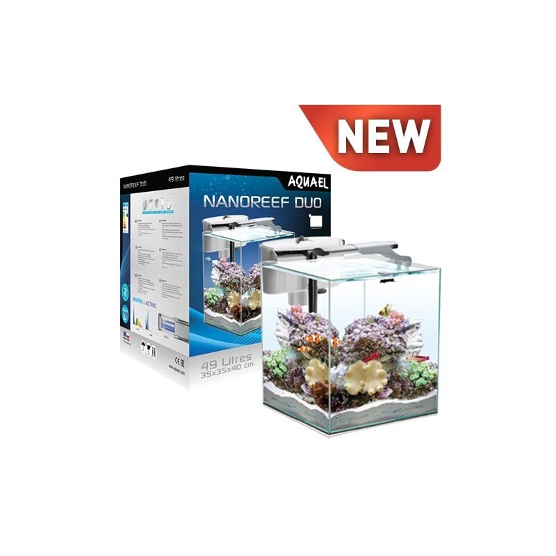 Akvárium set AQUAEL NANO REEF DUO Bílý 35 2.0 