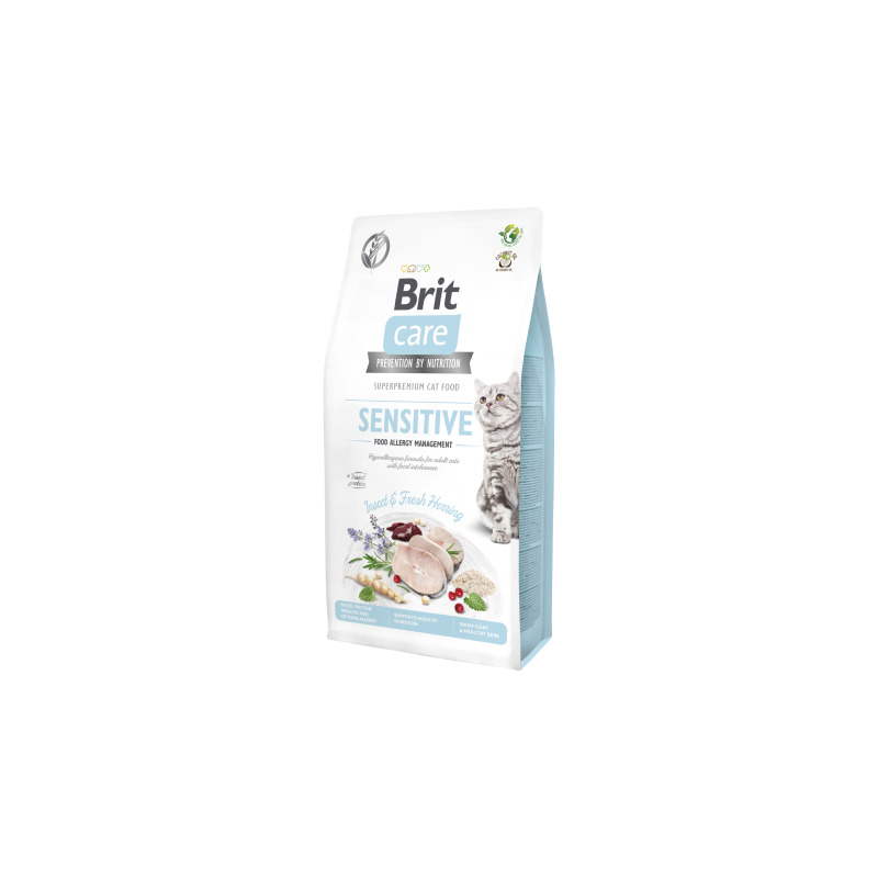 Brit Care Cat Grain-Free Sensitive Insect Food Allergy Management 7 kg