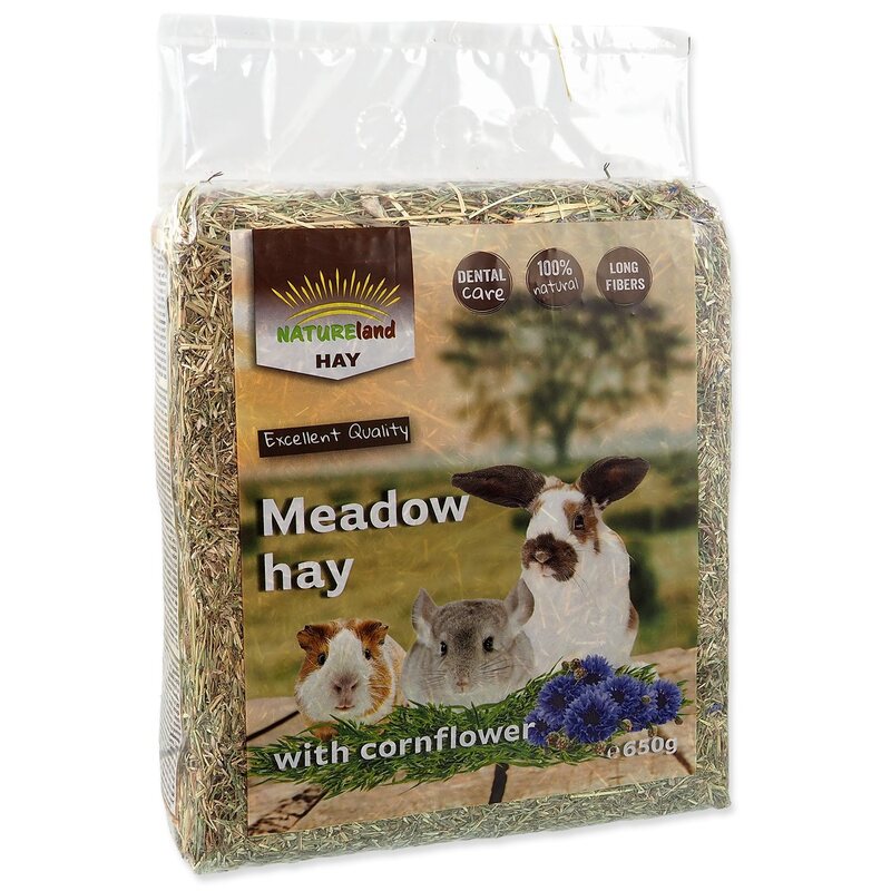 Nature Land Hay Seno s chrpou 0,65 kg 