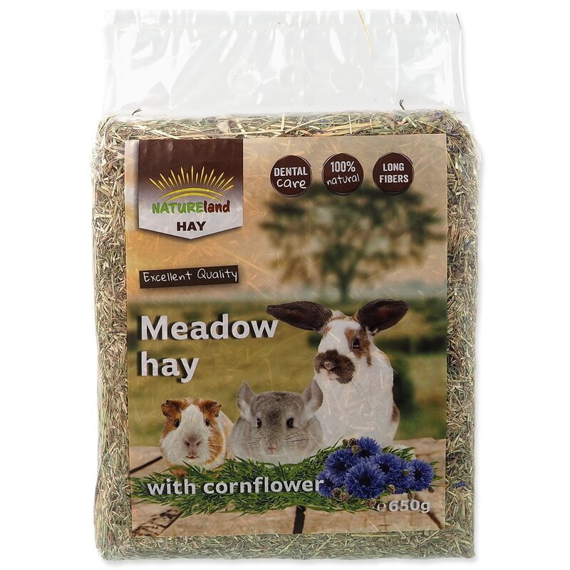 Nature Land Hay Seno s chrpou 0,65 kg 