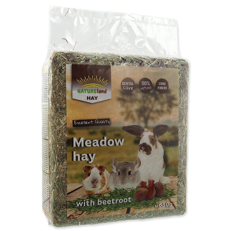 Nature Land Hay Seno s červenou řepou 0,65 kg 