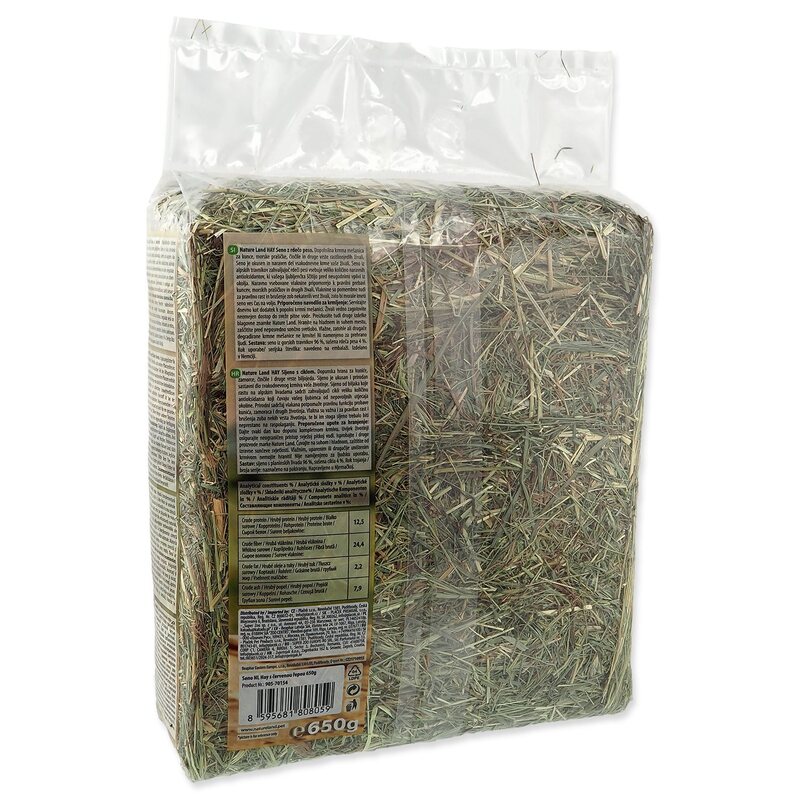 Nature Land Hay Seno s červenou řepou 0,65 kg 
