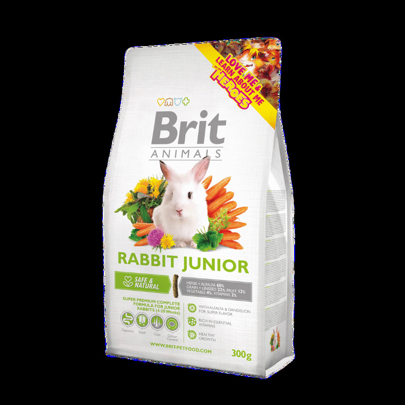 Brit Animals Rabbit Junior Complete 300 g