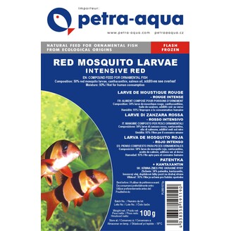 Petra-Aqua Mražená Patentka červená na vybarvení 100g - BLISTR
