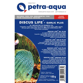 Petra-Aqua Mražený pro terčovce s česnekem 100g - BLISTR