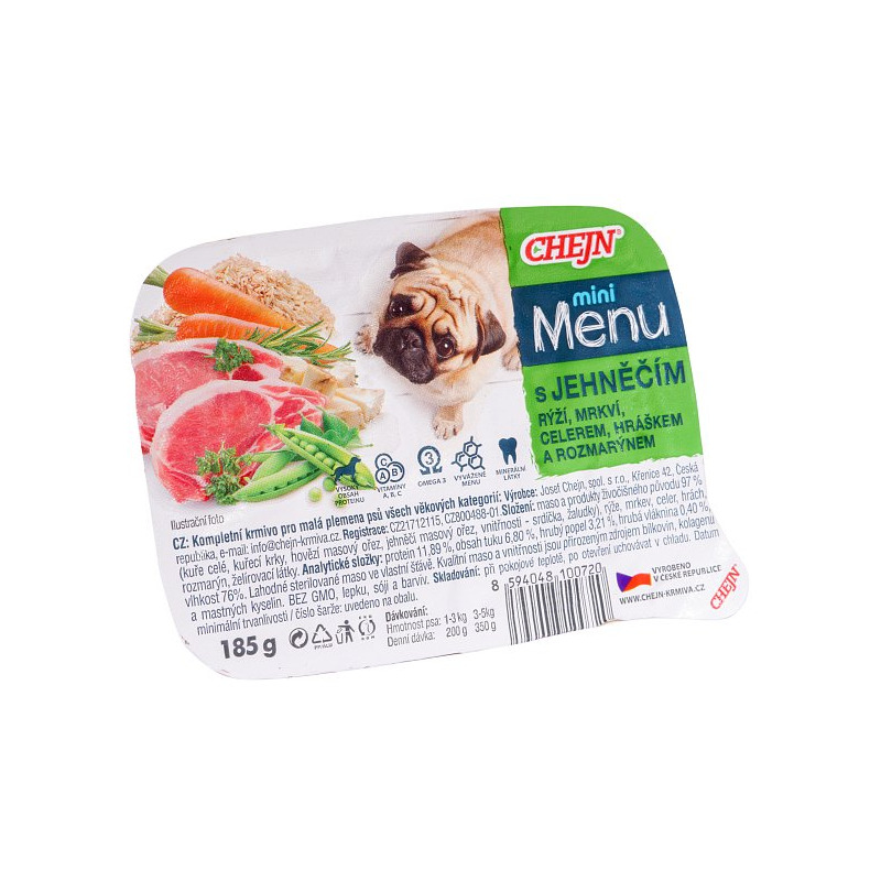 Chejn Mini Menu jehněčí 185 g