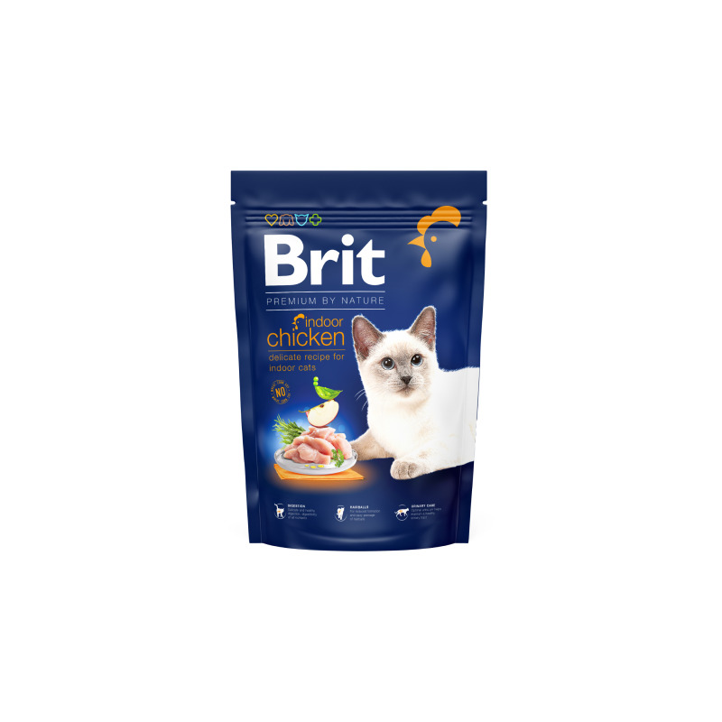 Brit Premium by Nature Cat. Indoor Chicken 1,5 kg 
