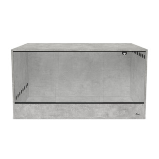 Diversa Dřevěné terárium 150 x 80 x 80 cm - Beton