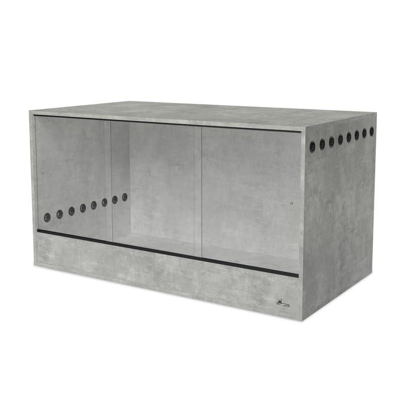 Diversa Dřevěné terárium 150 x 80 x 80 cm - Beton