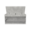 Diversa dřevěné terárium s nástavcem 100 x 40 x 52 cm - Beton