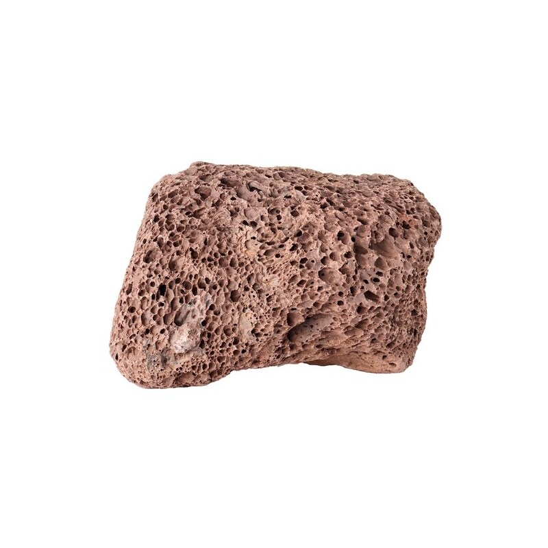 Lávový kámen červený