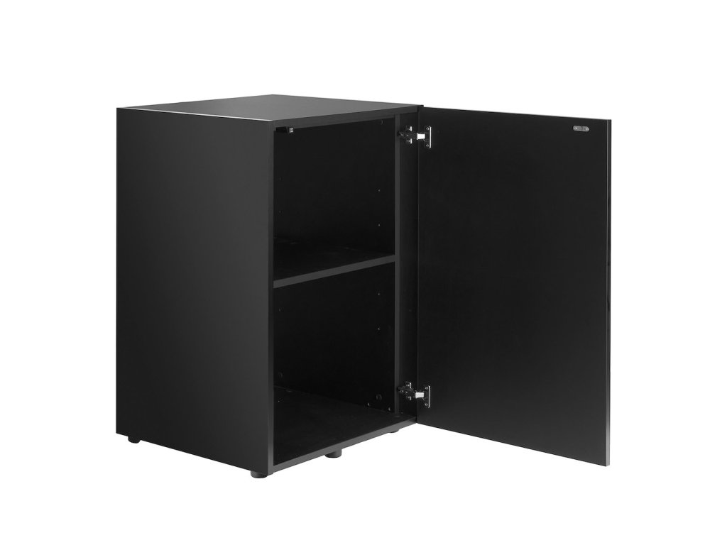 Detailní pohled na skříňku pod akvárium