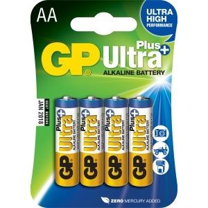 Baterie GP AA Ultra Plus 1,5 V 4 KS