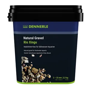 DENNERLE Přírodní štěrk Rio Xingu 2-22 mm 2,5 kg