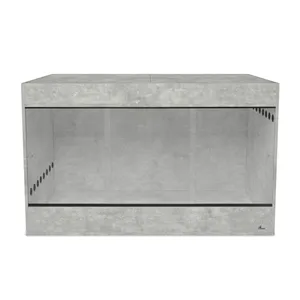 Diversa Dřevěné terárium s nástavcem 150 x 80 x 92 cm - Beton