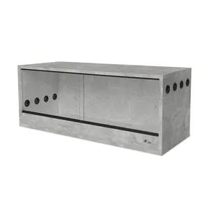 Diversa Dřevěné terárium 100 x 40 x 40 cm - Beton