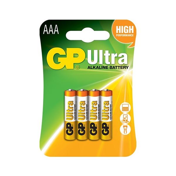 Baterie BP AAA Ultra 1,5 V 4 Ks