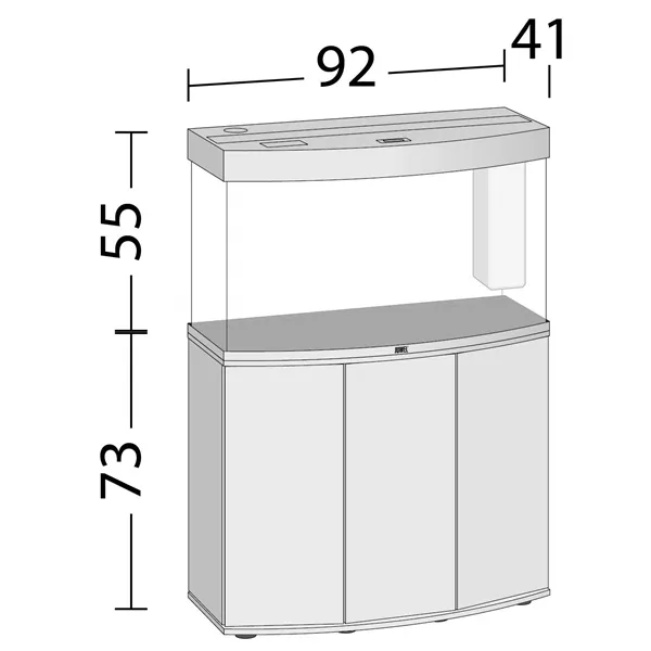 Akvárium Juwel Vision 180 LED bílé