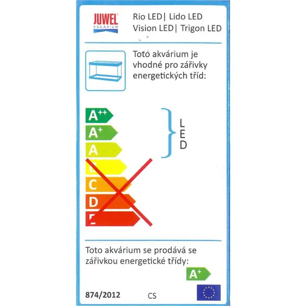 Akvárium Juwel Rio 125 LED dub