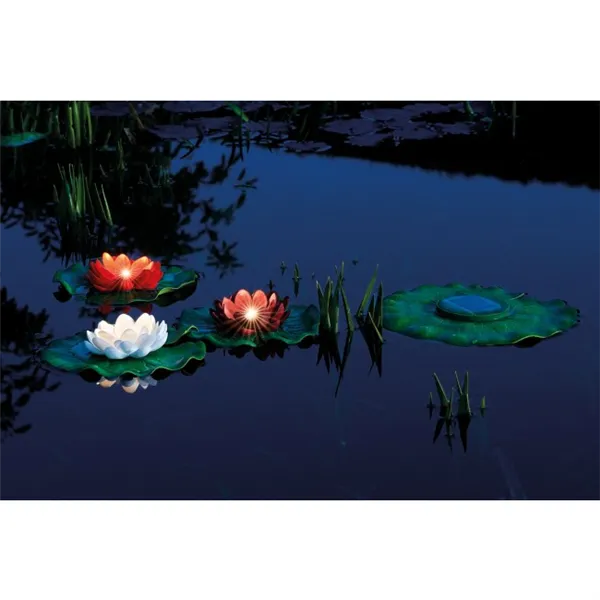 Pontec PondoSolar Lily LED Set 3