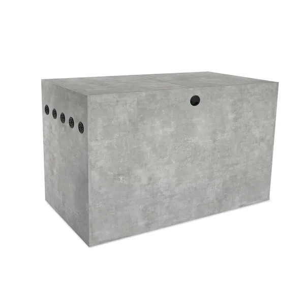 Diversa Dřevěné terárium s nástavcem 120 x 50 x 72 cm - Beton