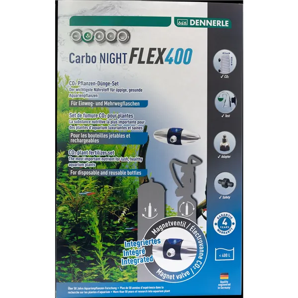 DENNERLE co2 set bez lahve Carbo NIGHT FLEX400