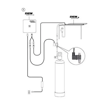 EHEIM CO2 24V noční vypínání pro powerLED+