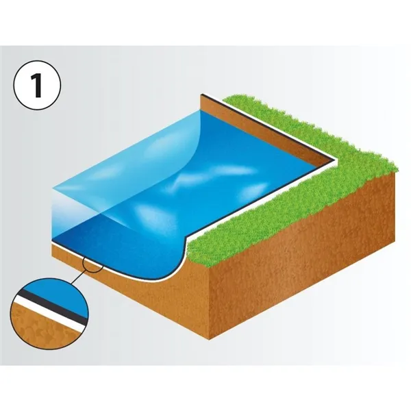 Heissner Geotextiliejezírková pod folii 3x4m 1mm