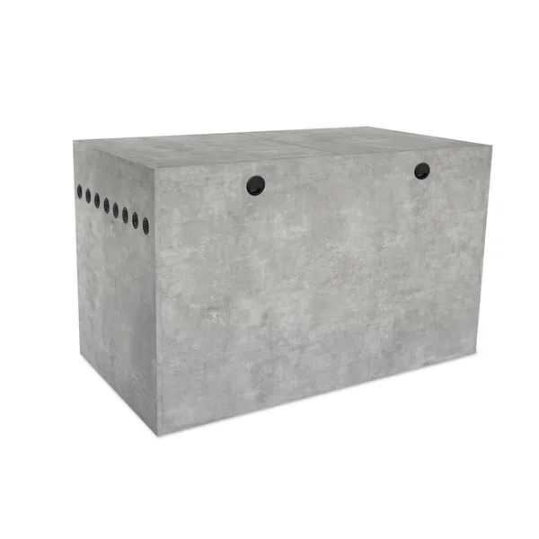 Diversa Dřevěné terárium s nástavcem 150 x 80 x 92 cm - Beton