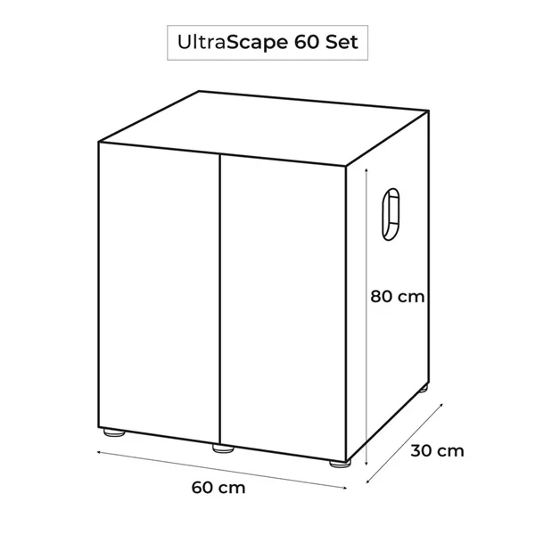 Skřínka AQUAEL pod akvária UltraScape 60 lesní