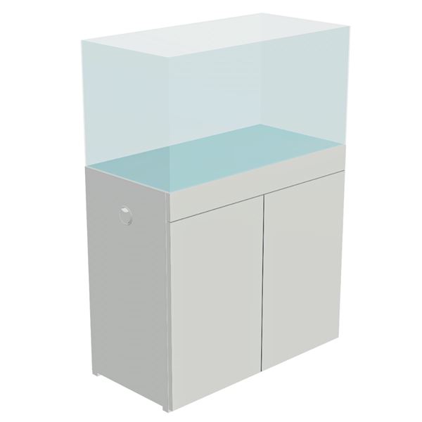 Aqua Style Skříňka pod akvárium 90 x 45 cm Bílá složená