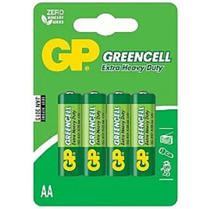 Baterie GP AA Greencell 1,5 V 4 Ks Baterie GP AA Greencell 1,5 V 4 Ks